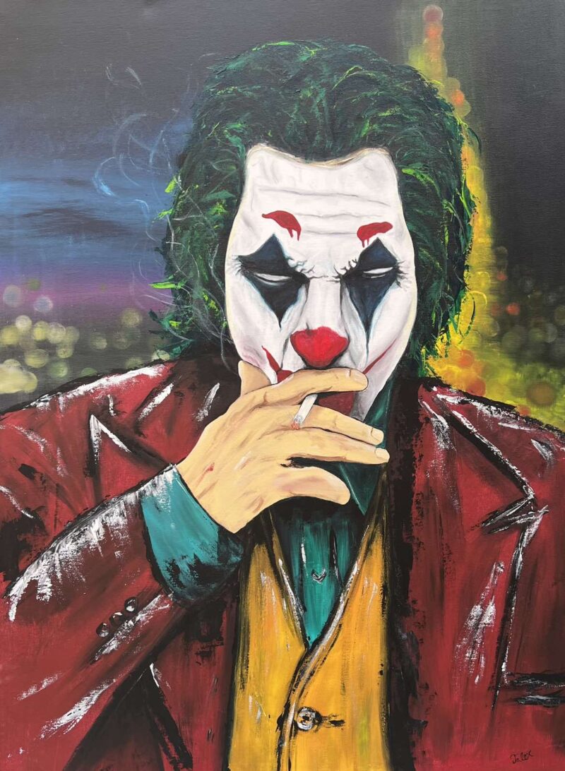 JALEX (joker) Oil on canvas 130x98